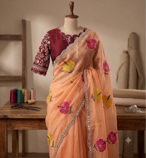 Svara rangoli silk indian saree wholesale